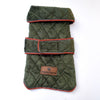 Olive Green Reversible Quilted Jacket | For Dogs & Cats | Pawgy Pets