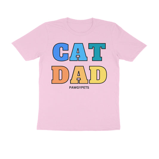 Cat Dad Casual Tshirt for Men