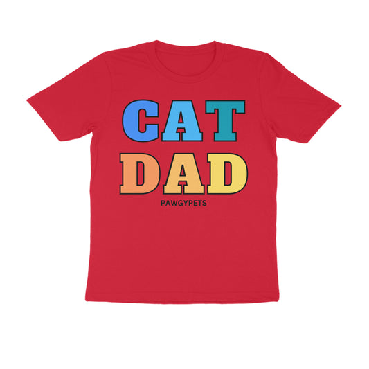 Cat Dad Casual Tshirt for Men