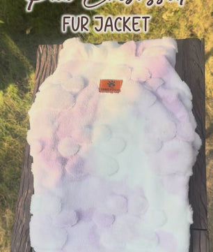 Pawgy Pets Fur Jacket: Paw Embossed for Cats