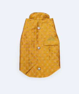 Pawgy Pets Strapy Sherwani Mustard for Dogs