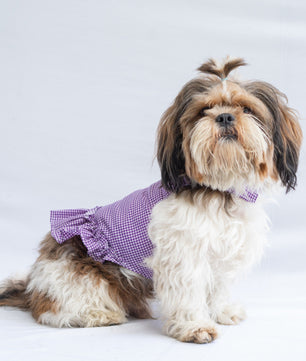 Strapy Summer dress: Purple