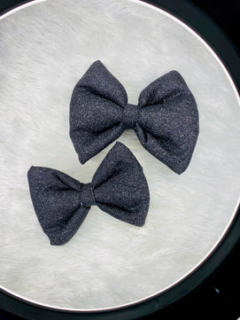 Pawgy Pets Party wear Bowtie: Black for Dogs & Cats