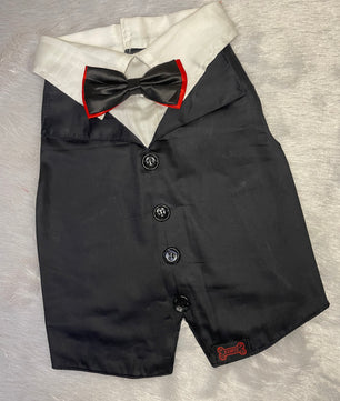 Pawgy Pets Reversed Tuxedo: Black, Blue, Red for Dogs & Cats