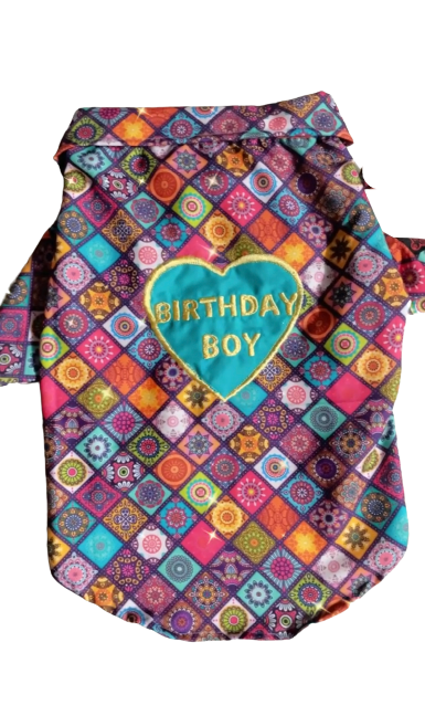 Pawgy Pets Customised Birthday Shirt for Dogs & Cats