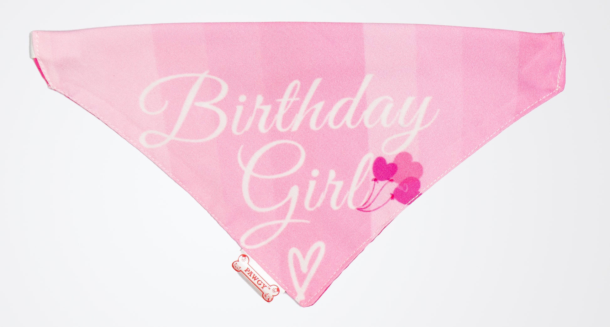 Pawgy Pets Reversible Birthday Girl Bandana for Dogs & Cats