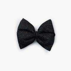 Pawgy Pets Party wear Bowtie: Black for Dogs & Cats