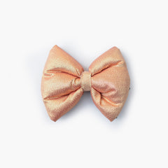 Pawgy Pets Party wear Bowtie: Rose gold for Dogs & Cats