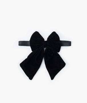Pawgy Pets Pigtail Bowtie: Black for Dogs & Cats
