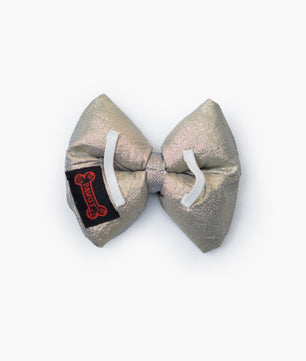 Pawgy Pets Party wear Bowtie: Light golden for Dogs & Cats
