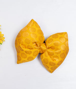 Pawgy Pets Occasion wear Bowtie: Yellow for Dogs & Cats
