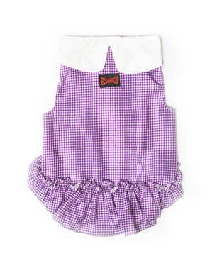 Strapy Summer dress: Purple