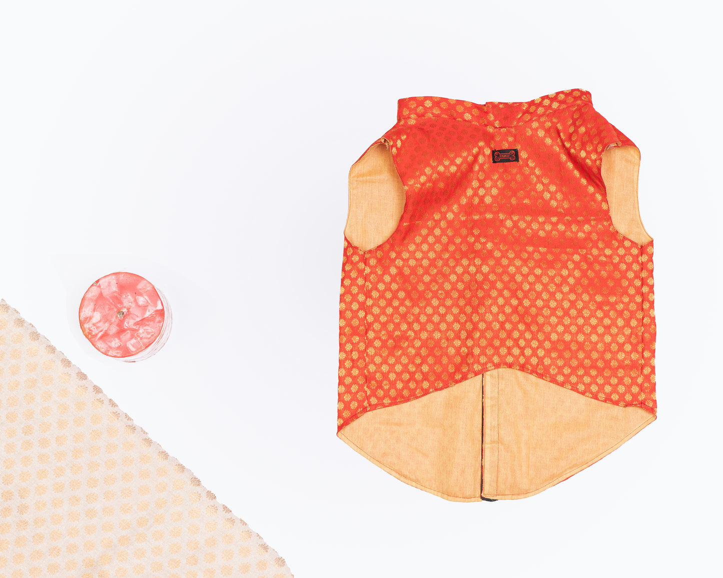 Red Sherwani | For Dogs | Pawgy Pets