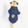 Pawgy Pets Denim shirt with patch for Dogs