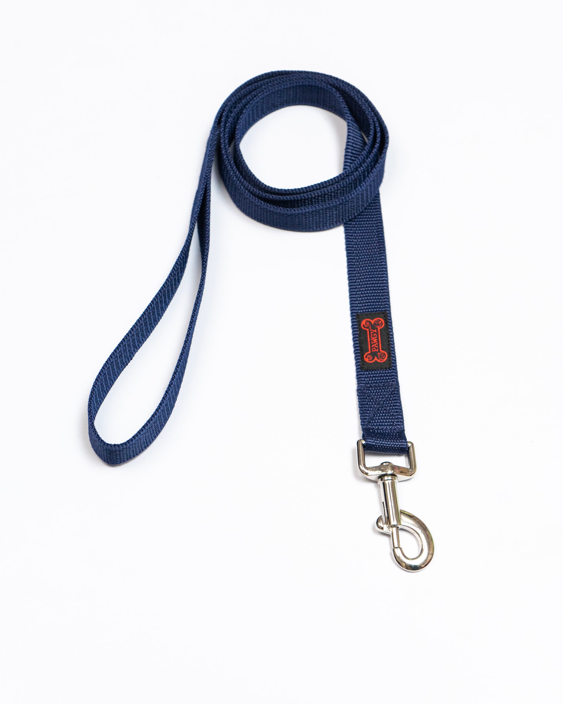 Pawgy Pets Daily-use Leash: Navy Blue for Dogs & Cats
