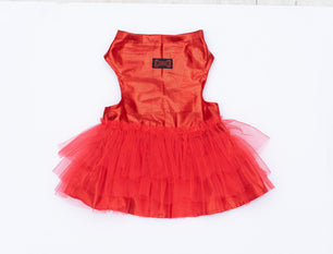 Tutu Dress: Red
