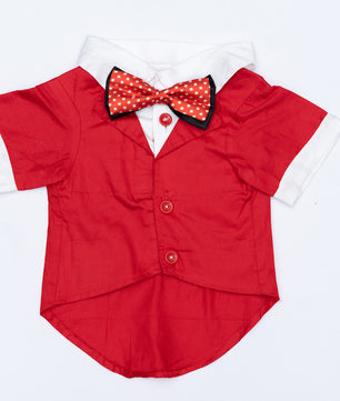 Pawgy Pets Tuxedo: Red for Dogs & Cats