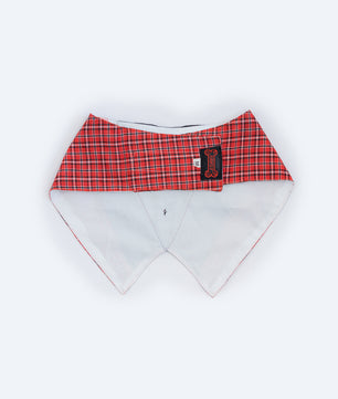 Pawgy Pets Waistcoat Tuxedo Bandana: Red for Dogs & Cats