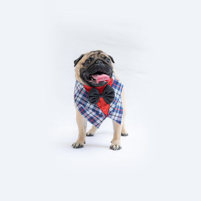 Pawgy Pets Waistcoat Tuxedo Bandana for Dogs & Cats