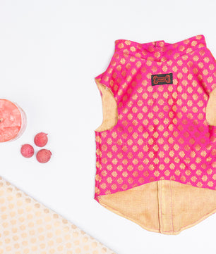 Pawgy Pets Sherwani Pink for Dogs